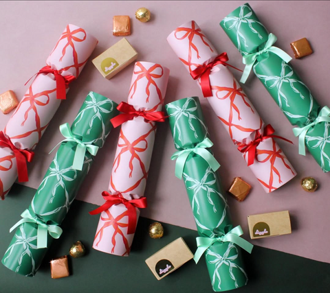 Chocolate Filled Christmas Crackers