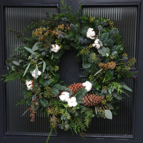 Winter Blues Luxury Wreath